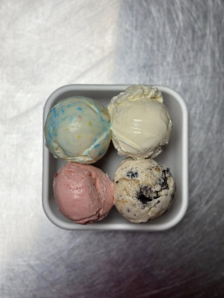 4 flavor ice cream