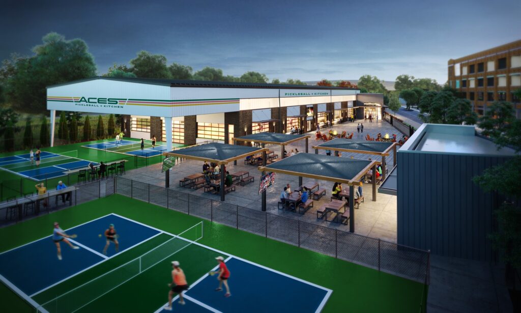 Aces court
