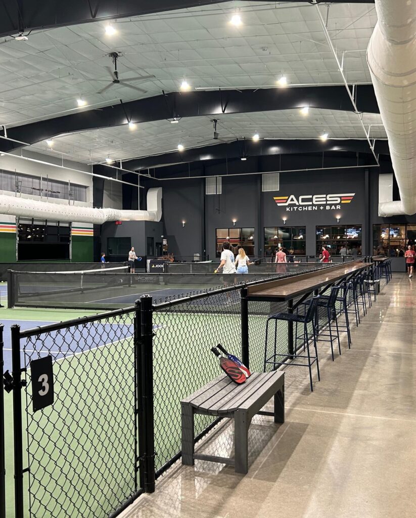 indoor pickleball
