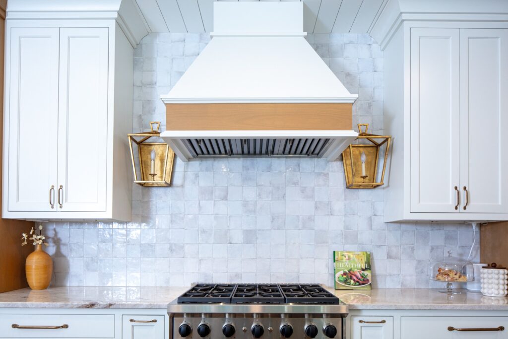 aerial view of stove